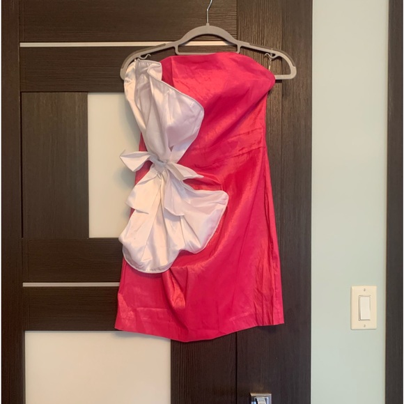 Bow Front Mini Dress, size XL - Picture 2 of 8